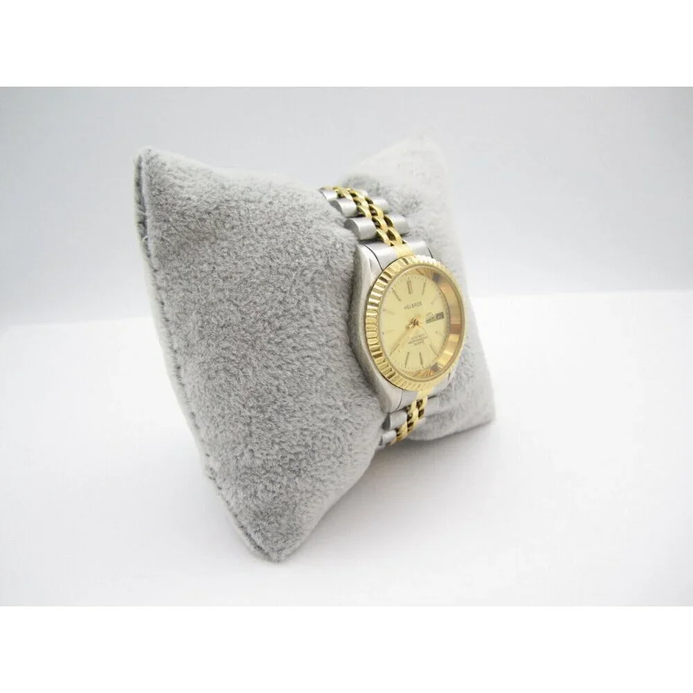 Women Helbros Quartz WR Analog 26mm Round Watch (H604) 